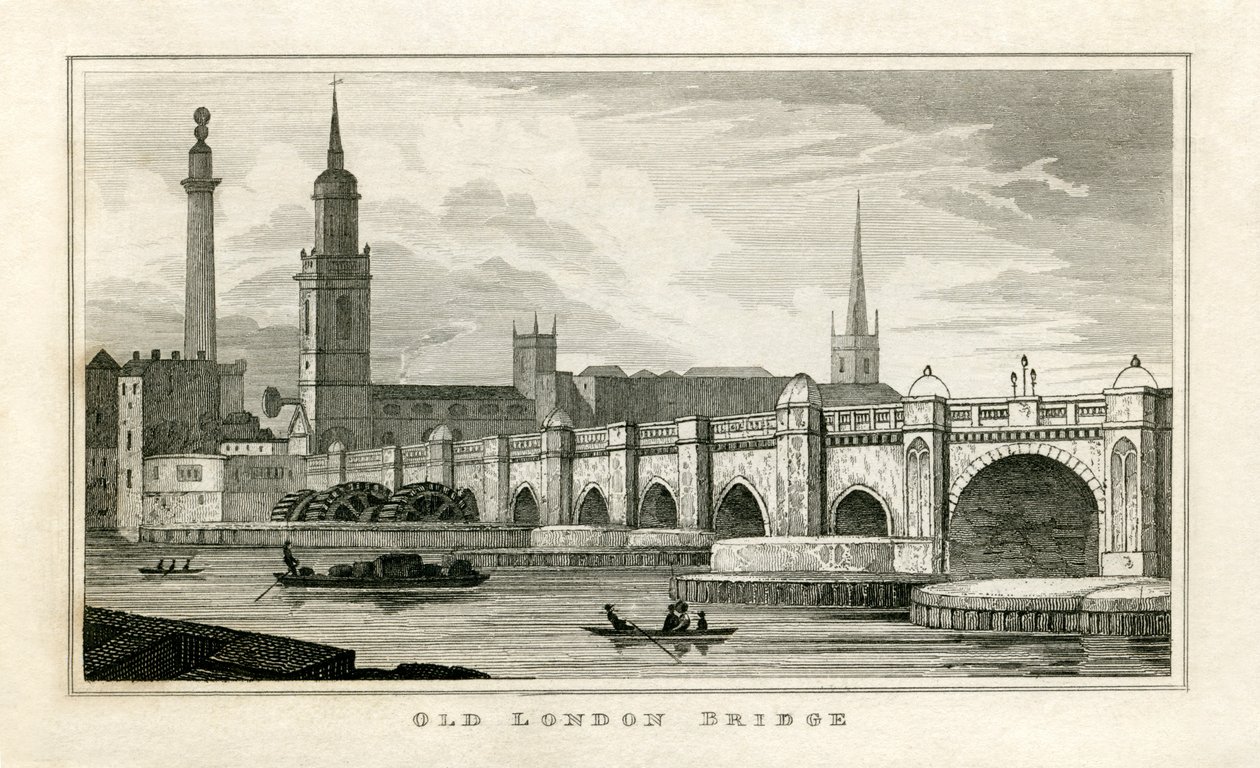 Eski Londra Köprüsü by Unbekannt