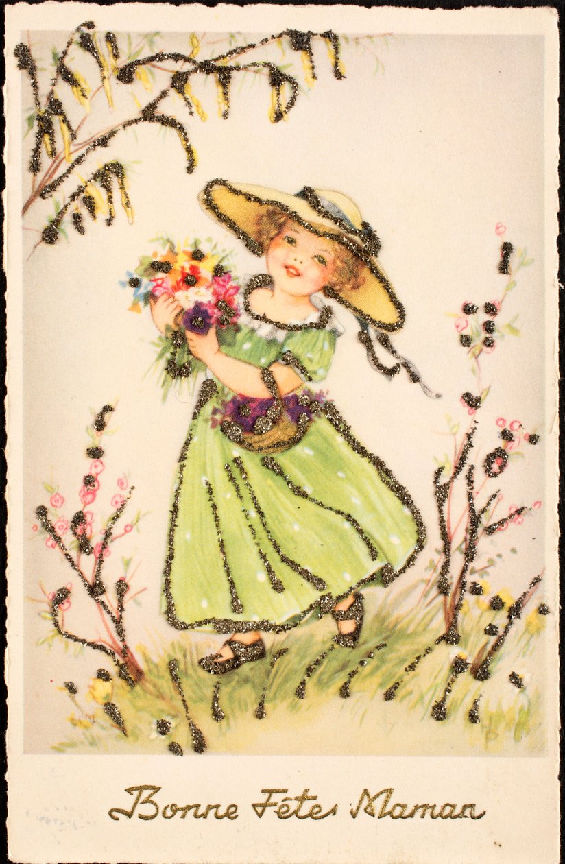 Eski kartpostal/Anneler Günü kutlu olsun/Anneler Günü by Unbekannt