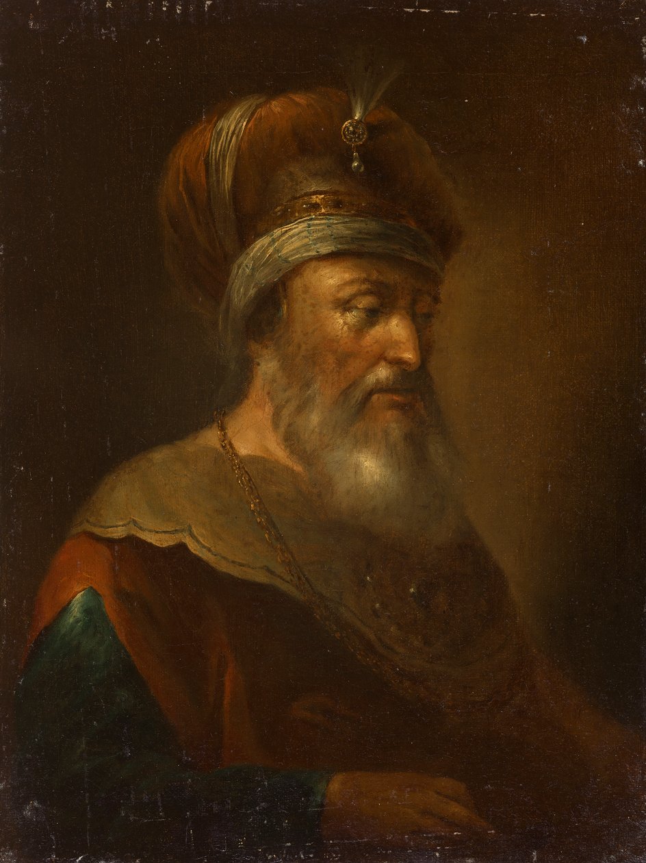 Orientale mit Turban by Unbekannter Künstler