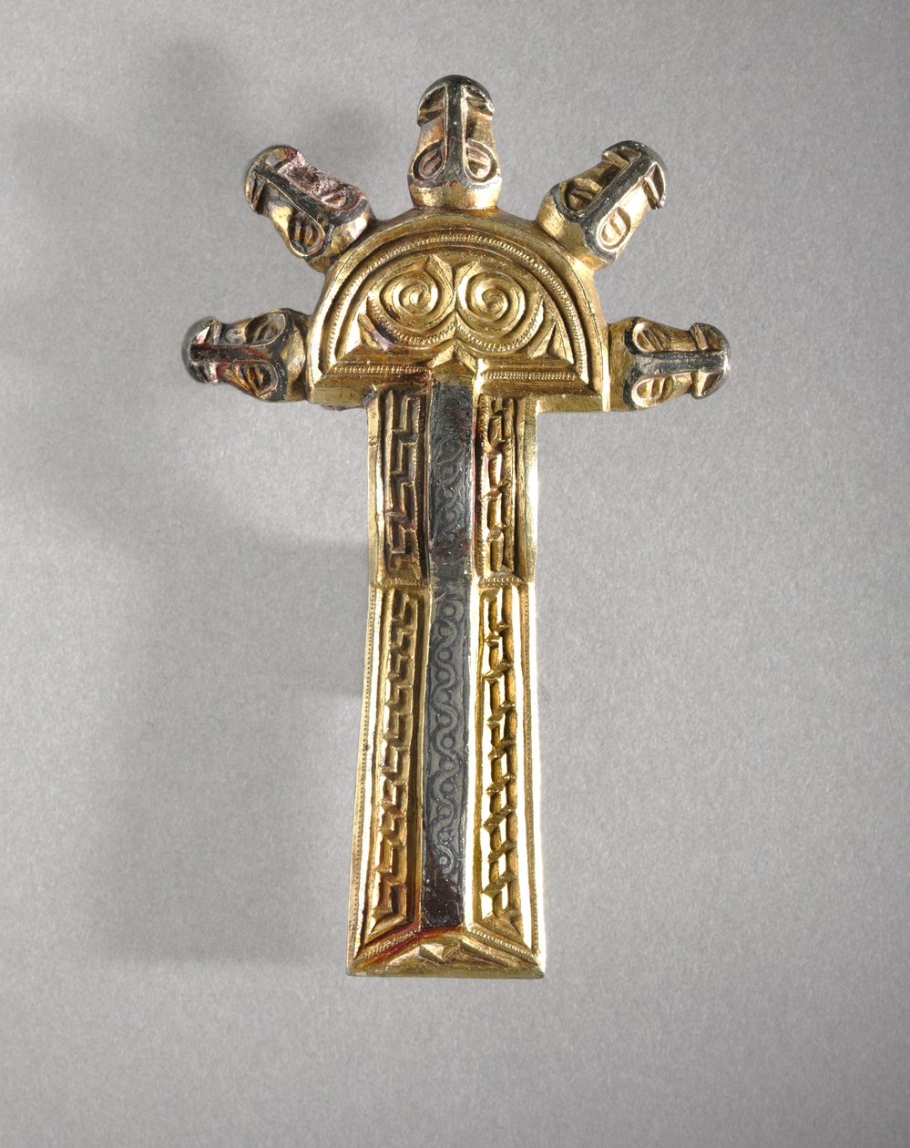 Fibula çifti, Alemannic, 500