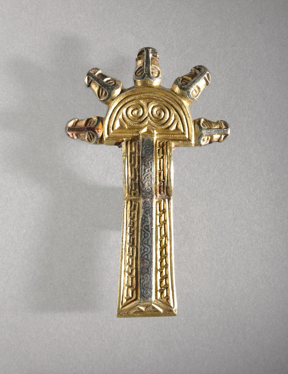 Fibula çifti, Alemannic, 500