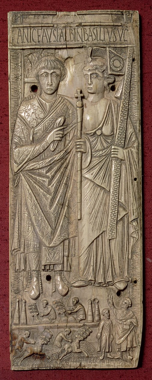 Aşağıda Doğu İmparatoru Basiliscus