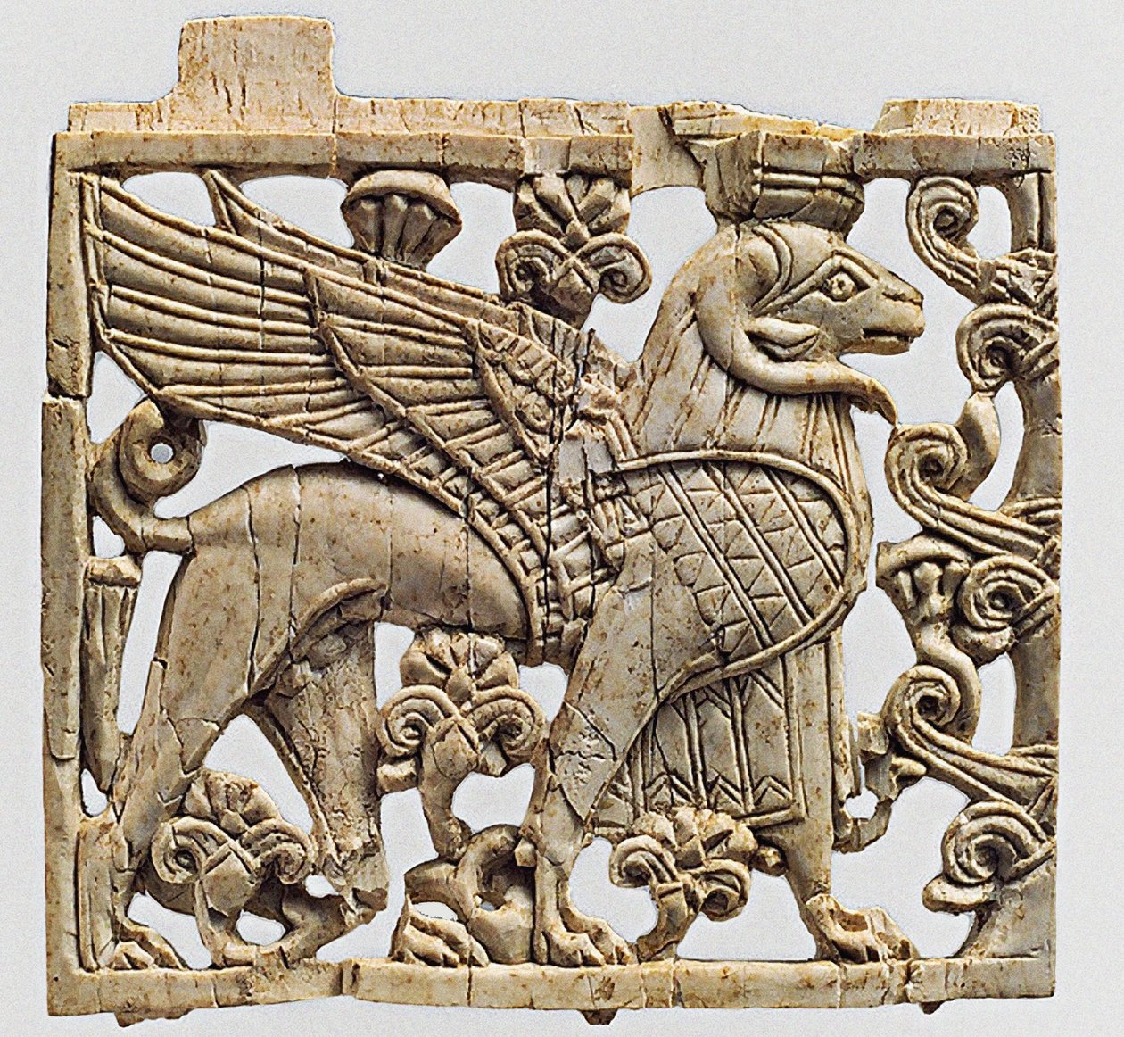 Bir koç başlı Sfenks, Nemrut, Mezopotamya, MÖ 9-8. yy