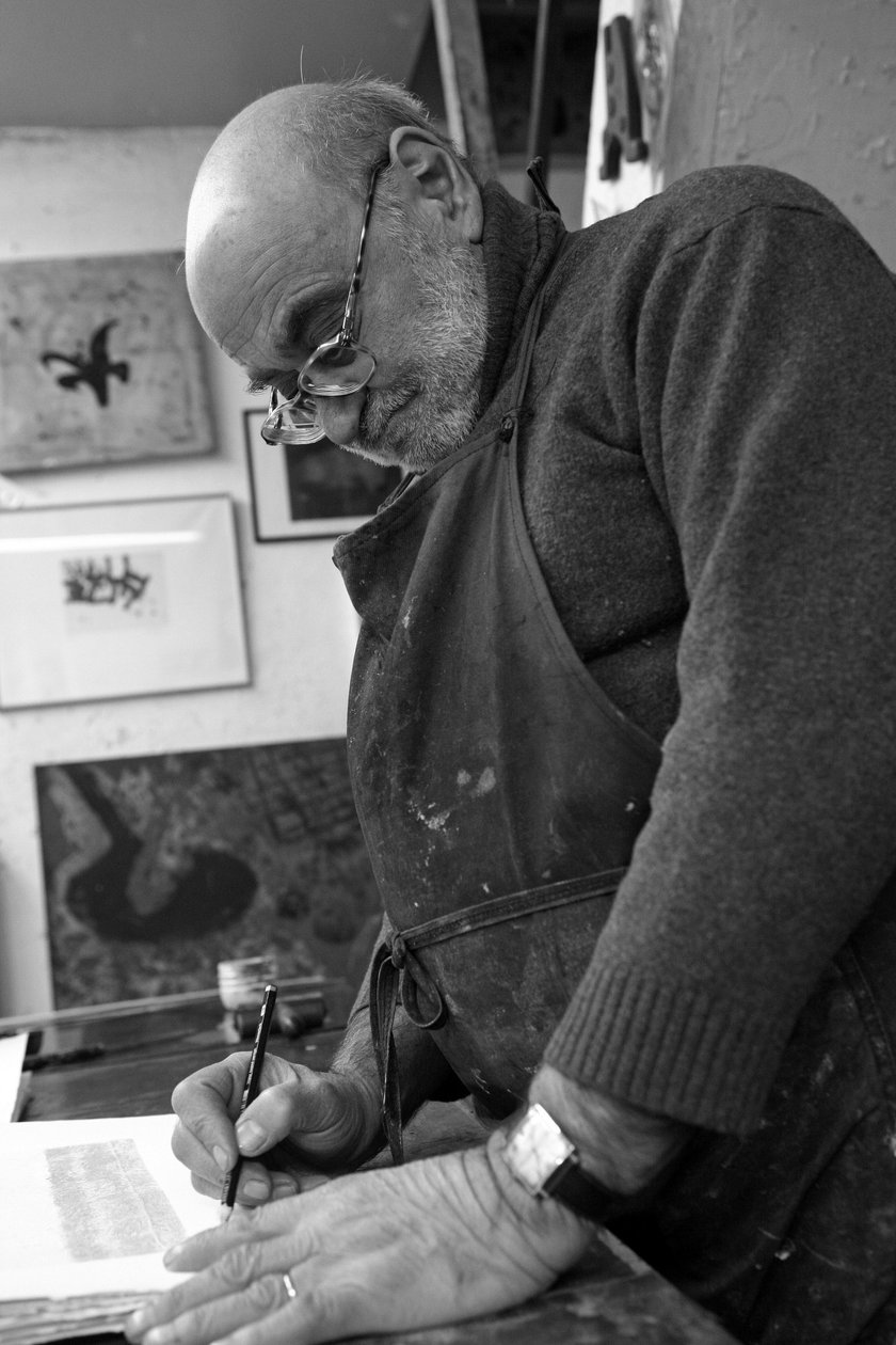Lübnanlı ressam ve oymacı Dikran Daderyan