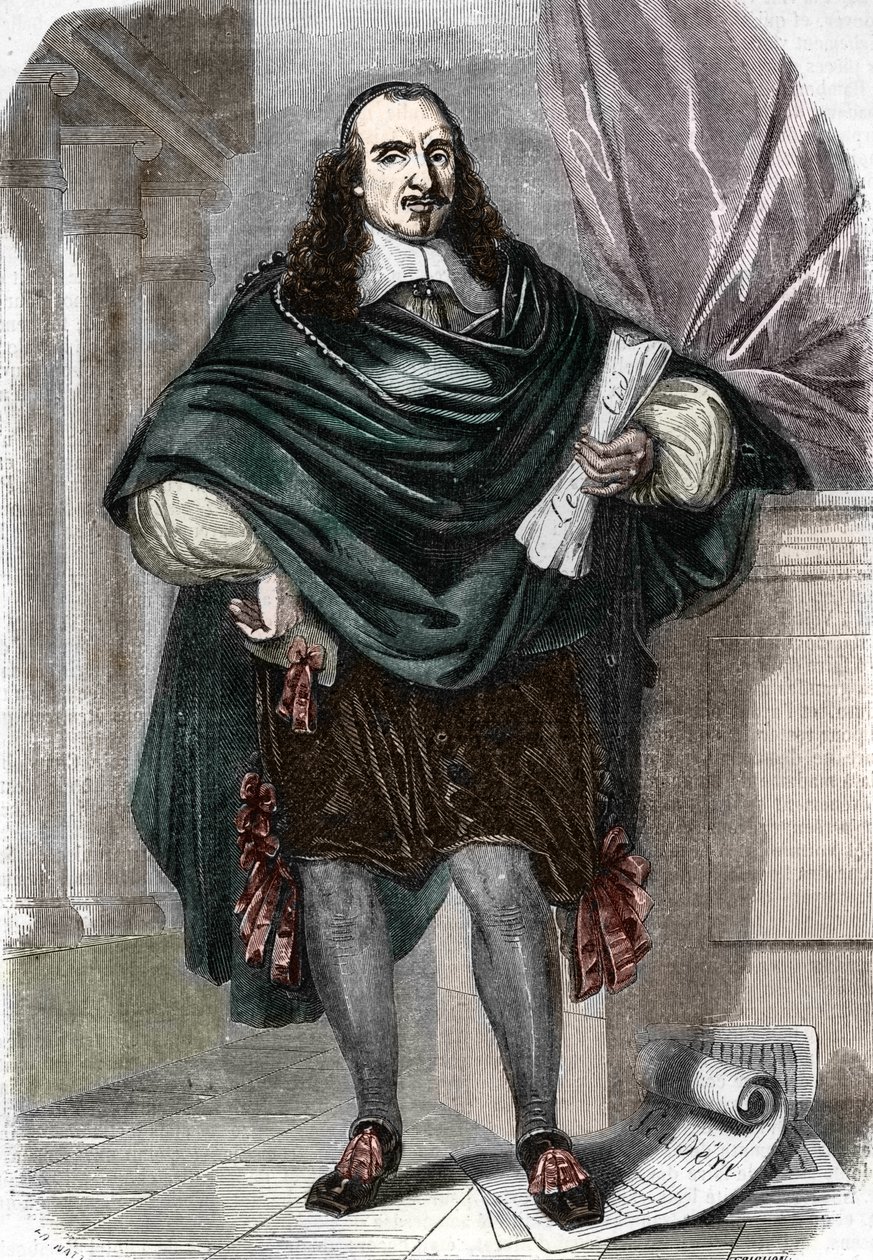 Pierre Corneille'in portresi by Unbekannter Künstler