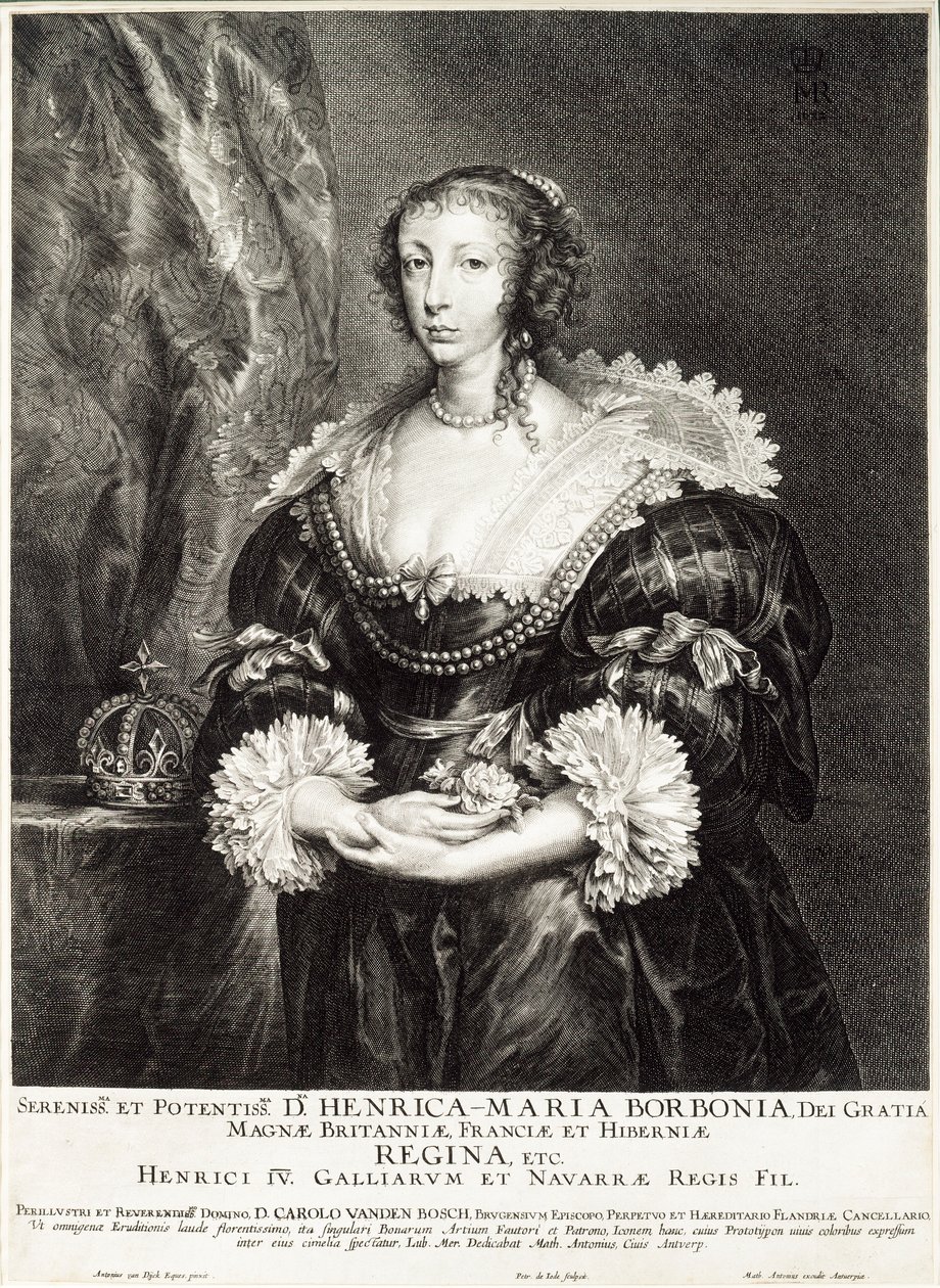 Bourbon Kraliçesi Henrietta Maria
