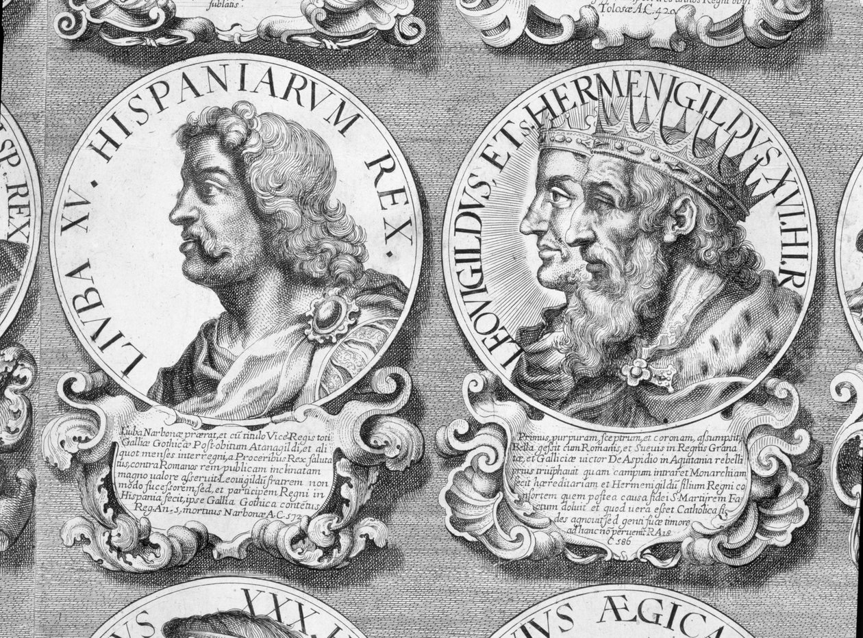 Liuva I, Liuvigild ve Hermenegild