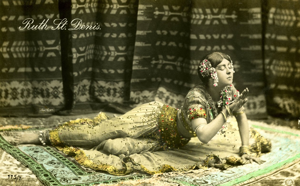 Ruth Saint Denis (Ruth Dennis) ile kartpostal by Unbekannt