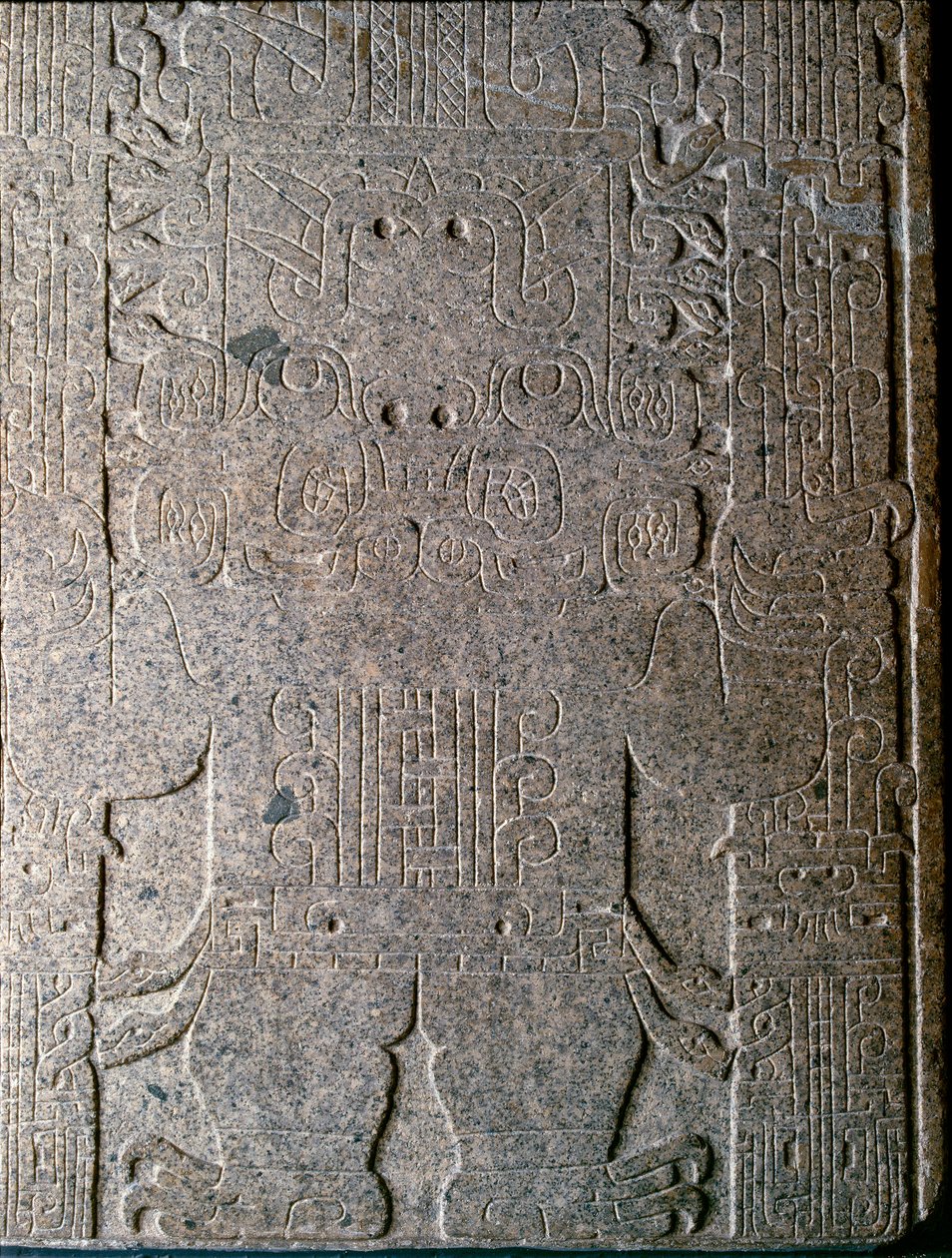 Kolomb öncesi sanat: Jaguar adamı, Antonio Raimondi tarafından keşfedilen Raimondi anıtının alçak kabartması by Unbekannt