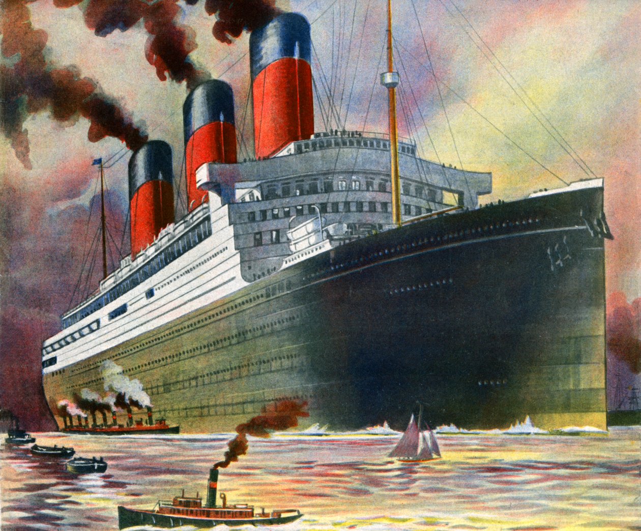 RMS Görkemli by Unbekannter Künstler