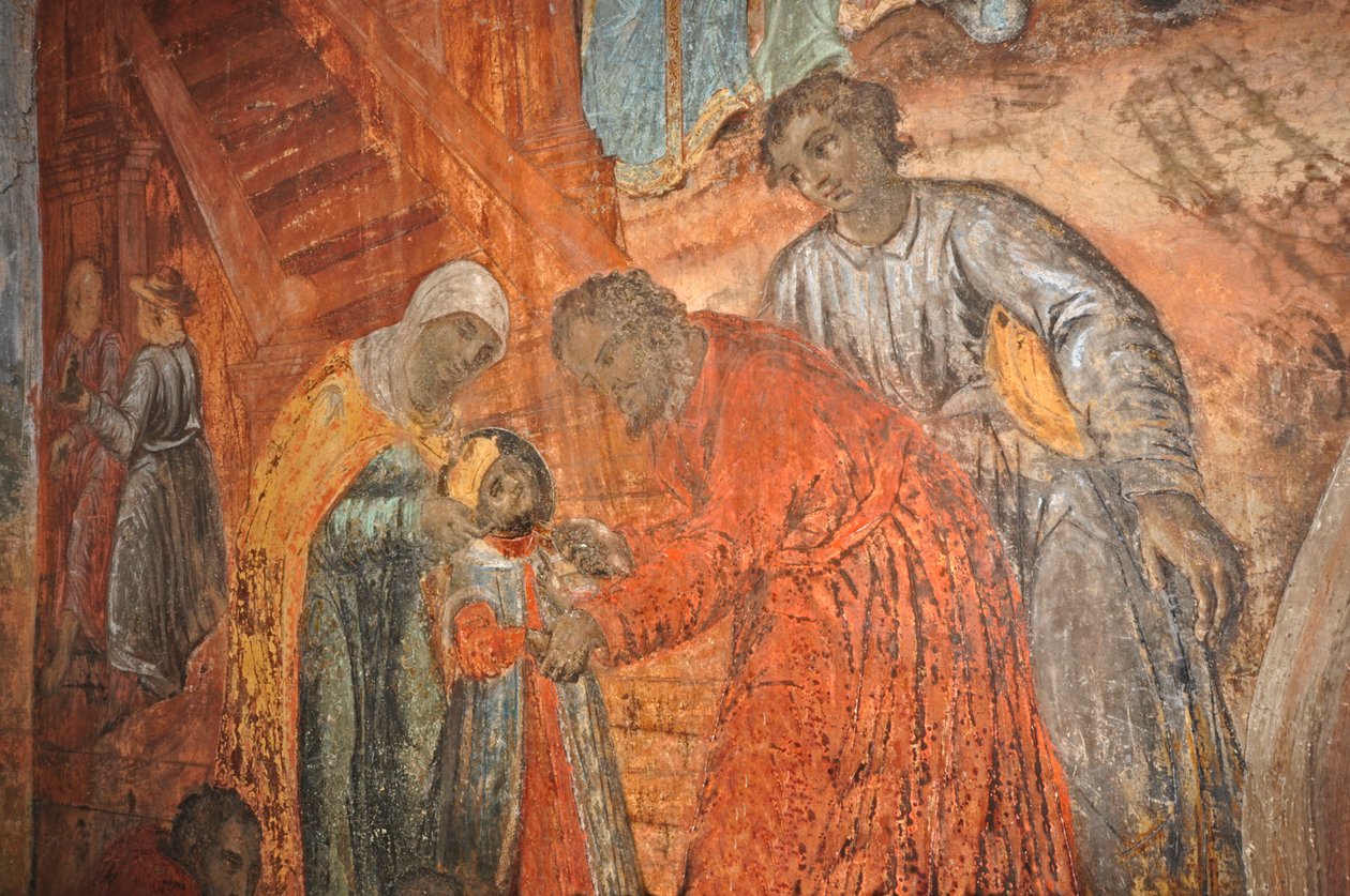 RUSYA, Uglich, Kan Üzerindeki St Dimitrius Rus Ortodoks Kilisesi (1630), Demetrius