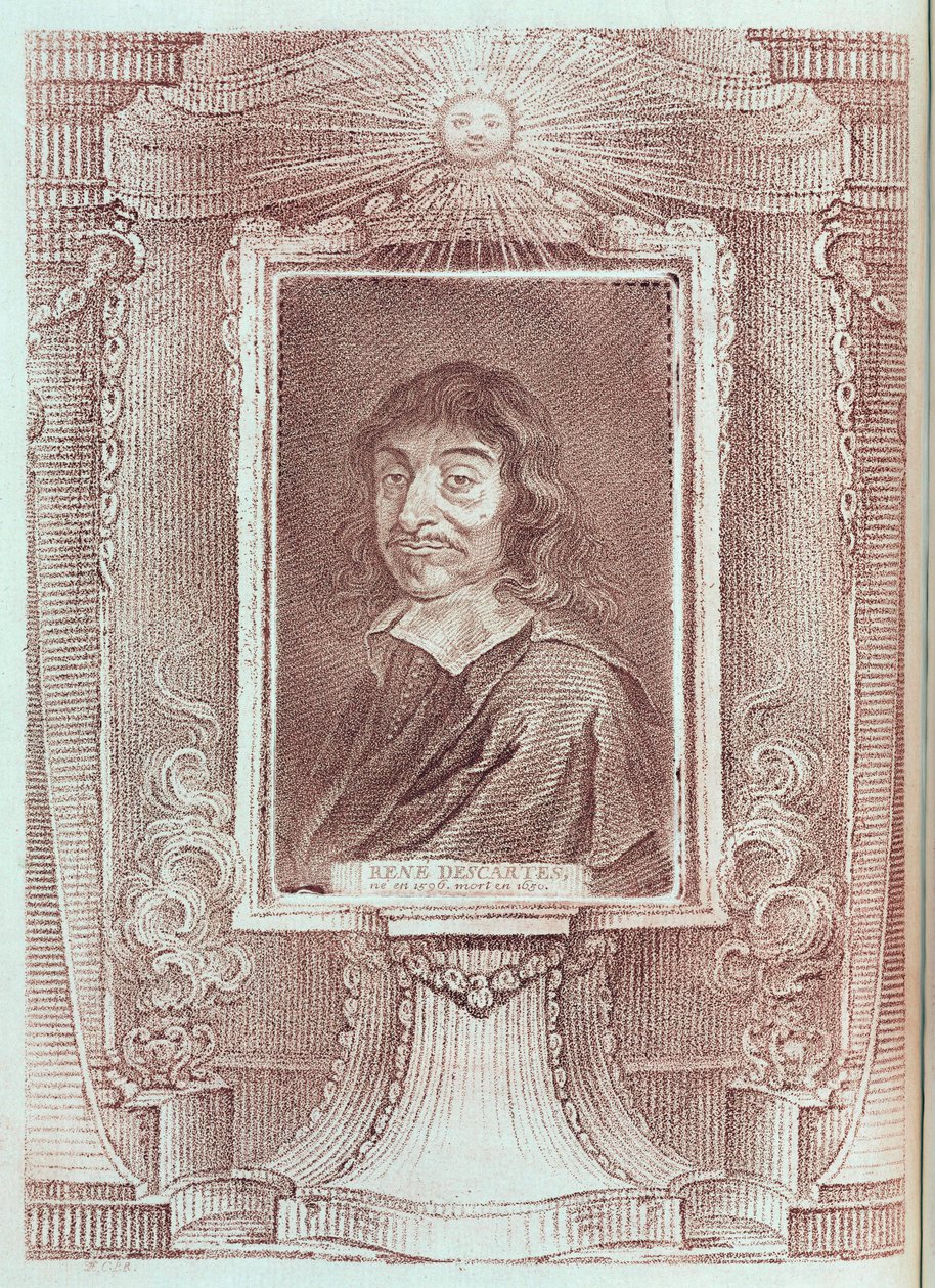 Rene Descartes, Fransız filozof ve matematikçi, c 1630 by Unbekannt