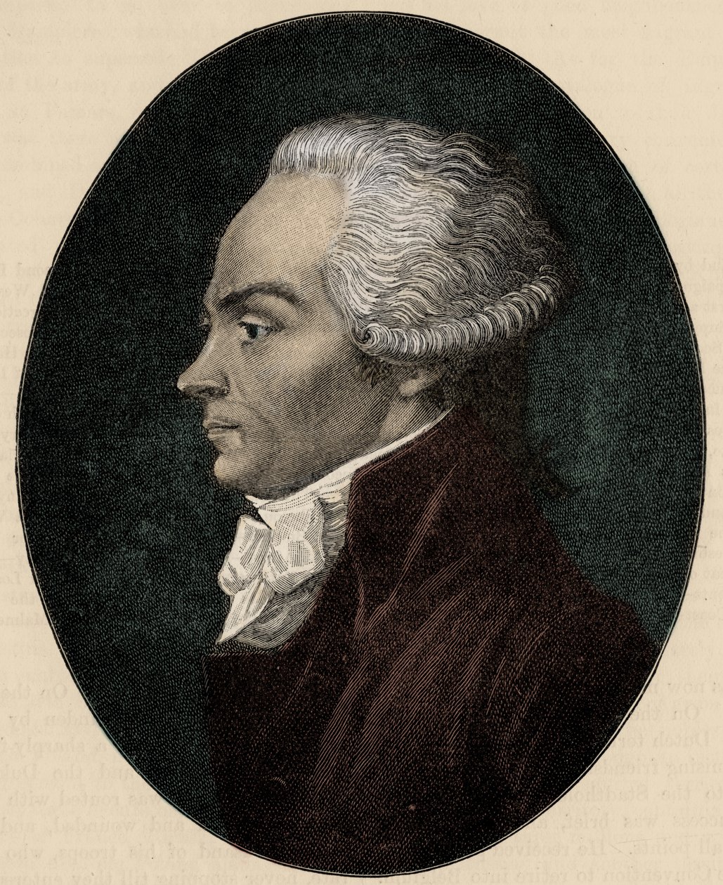 Robespierre - portre by Unbekannter Künstler