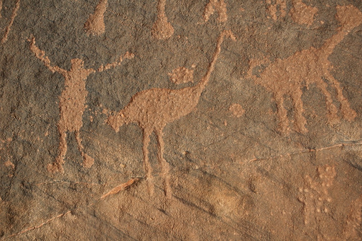 Kaya sanatı, Tarih Öncesi: Uweinat masifinde, Sudan