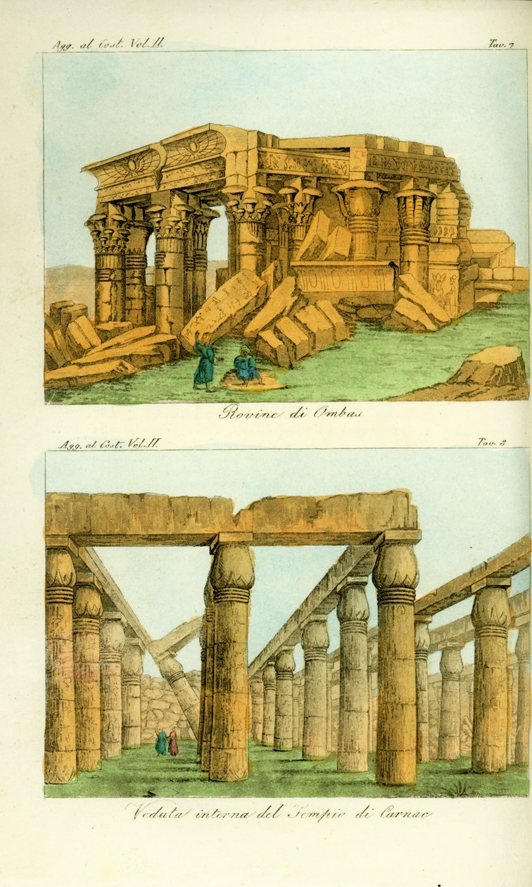 Kom Ombo Tapınağı (Ombas), Nubia ve Karnak Tapınağı