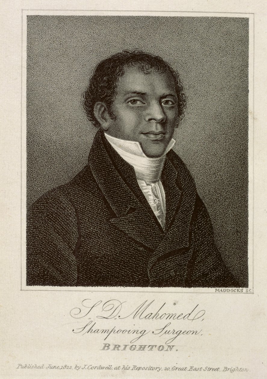 SD. Mahomed, Şampuanlama Cerrahı, Brighton 1826 by Unbekannter Künstler