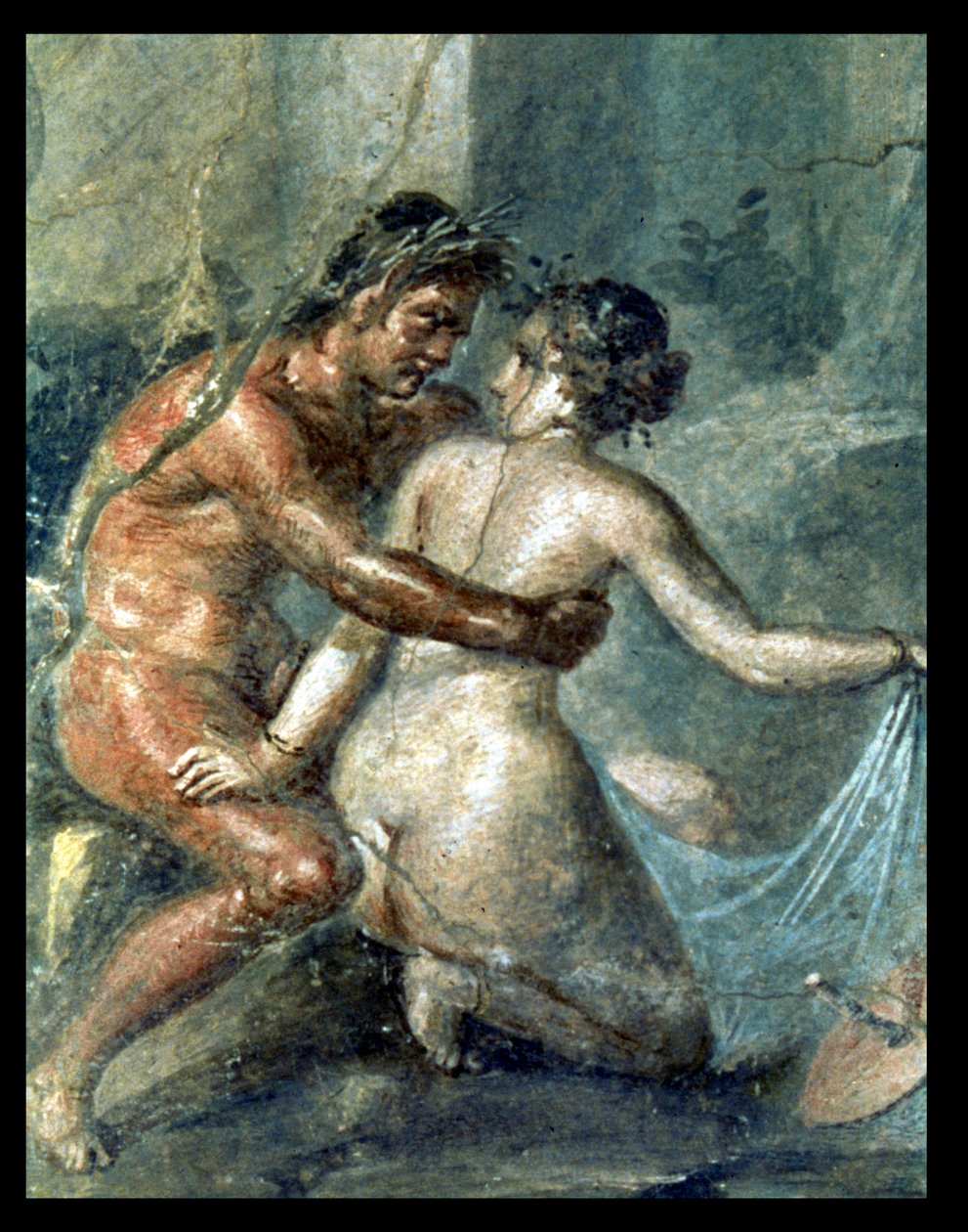 Satyr ve Maenad, Pompeii