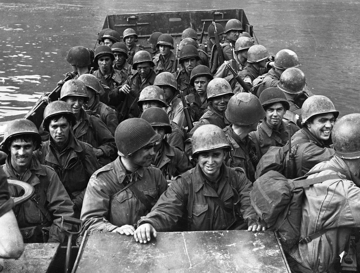 İkinci Dünya Savaşı (1939-1945) - İkinci Dünya Savaşı (İkinci Dünya Savaşı veya 2. Dünya Savaşı): Koblenz (Almanya) yakınlarında Boppard 22 Mart by Unbekannt