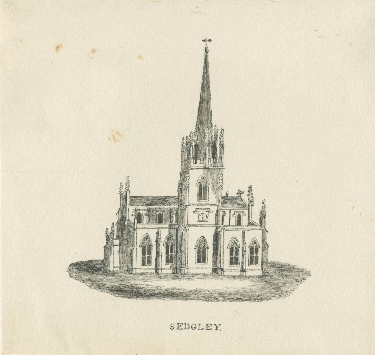 Sedgley Kilisesi by Unbekannt
