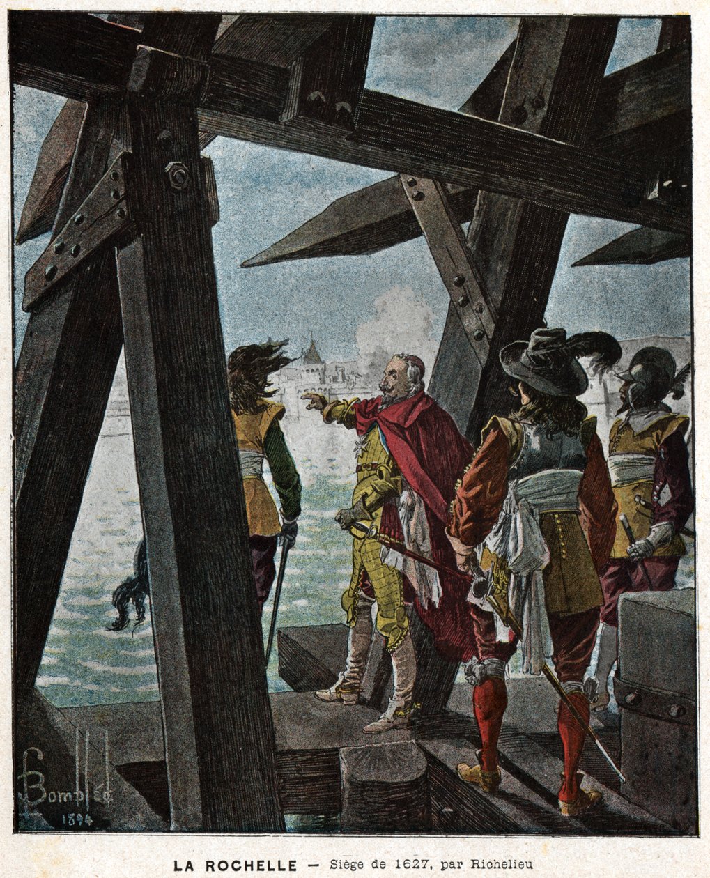 Kuşatma de La Rochelle. La Rochelle Kuşatması. by Nicolas Liez