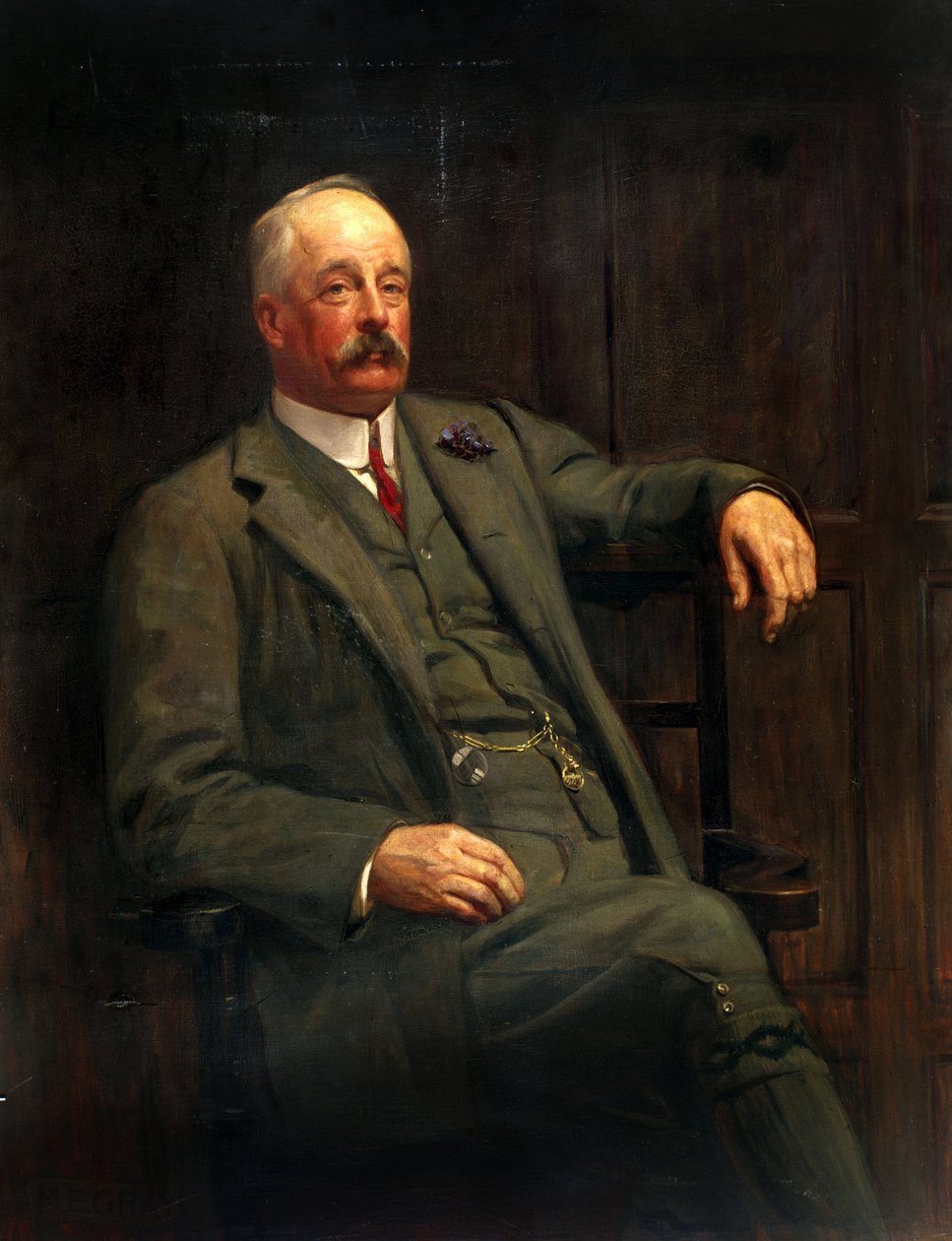 Sir Frederick Harrison, LNWR Genel Müdürü, 20. yüzyılın başlarında by Unbekannter Künstler