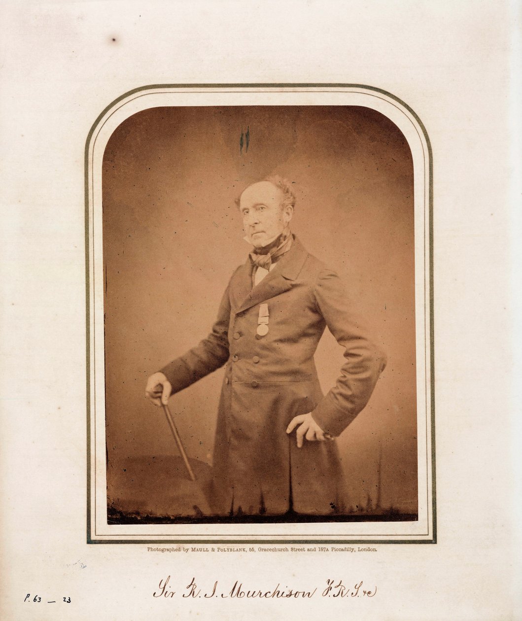 Sir Roderick Impey Murchison, İskoç jeolog by Unbekannt