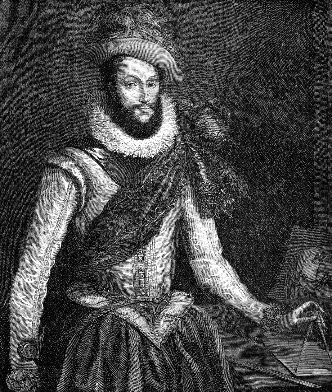 Sör Walter Raleigh by Unbekannter Künstler