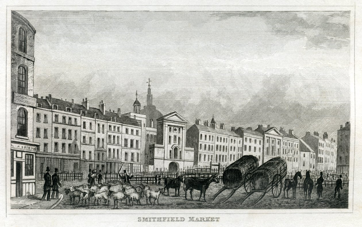 Smithfield Pazarı by Unbekannt