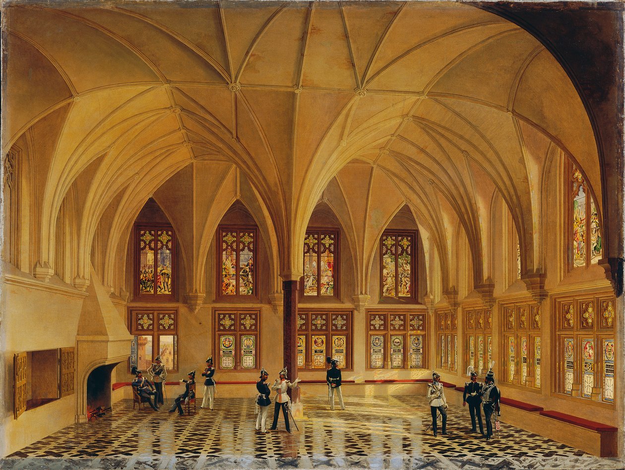 Danzig yakınlarındaki Marienburg Sommerrempter by Unbekannter Künstler