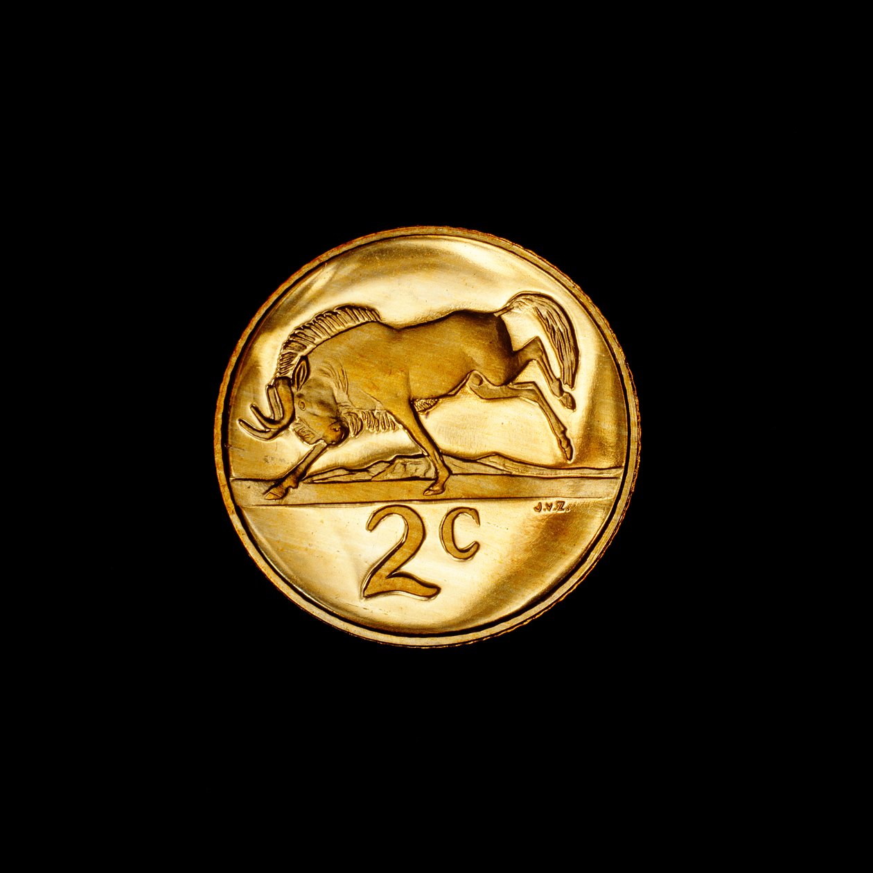 Güney Afrika 2 Cent Madeni Parası by Unbekannter Künstler