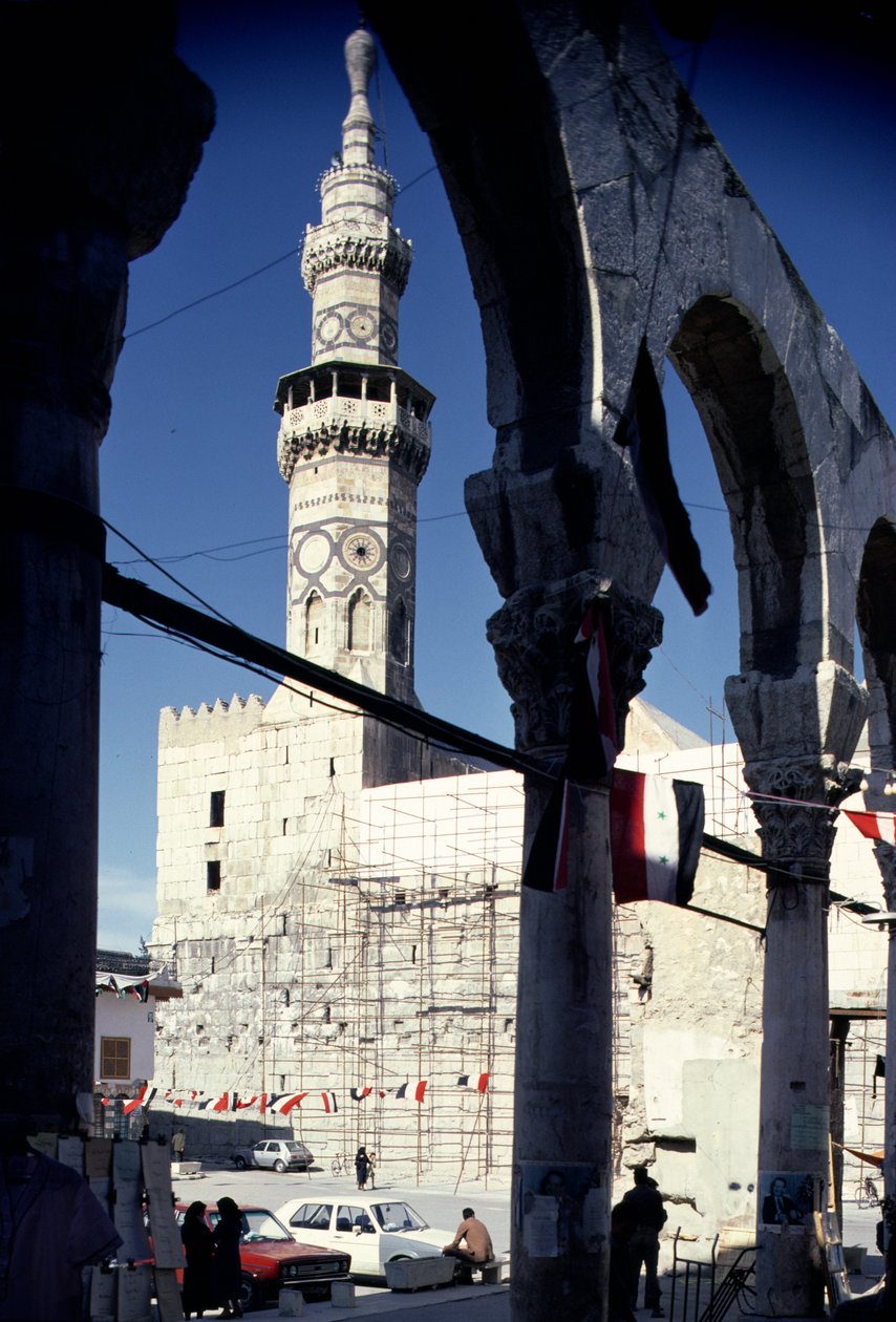 Güney Batı minaresi, yaklaşık 12. yüzyıl (fotoğraf) by Unbekannt