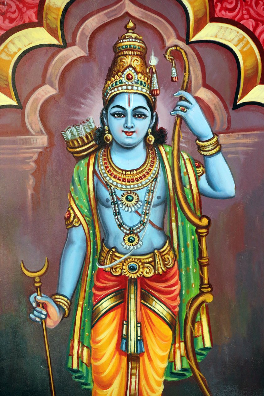 Sri Vadapathira Kaliamman Hindu tapınağı. Vishnu