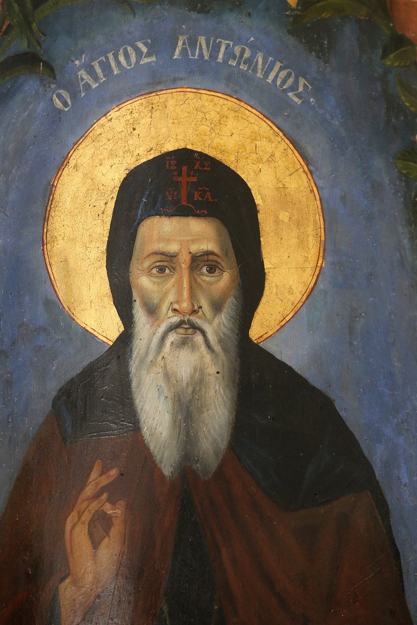 St. Anthony ikonu, 20150507, Lefkoşa, Kıbrıs by Unbekannt