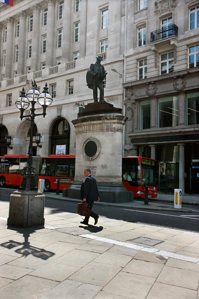 James Henry Greathead Heykeli, Londra (fotoğraf) by Unbekannt
