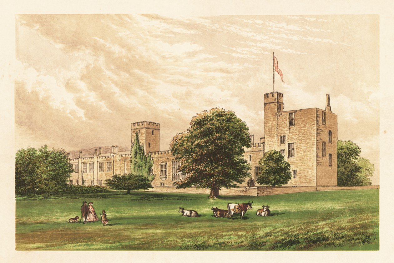 Sudeley Kalesi, 1880 (gravür) by Unbekannter Künstler