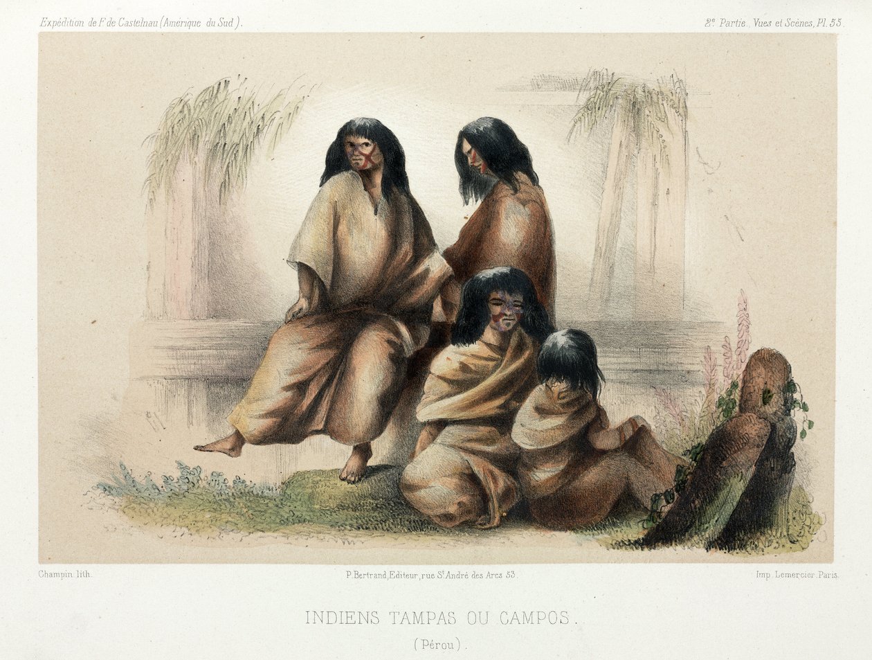 Tampas veya Campos Kızılderilileri, Peru by Unbekannt