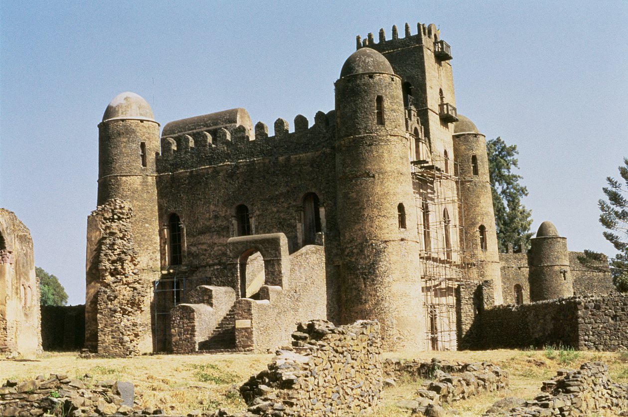 Kraliyet Muhafazasındaki İmparator Fasilides Sarayı (Fasil Ghebbi) (fotoğraf) by Unbekannt