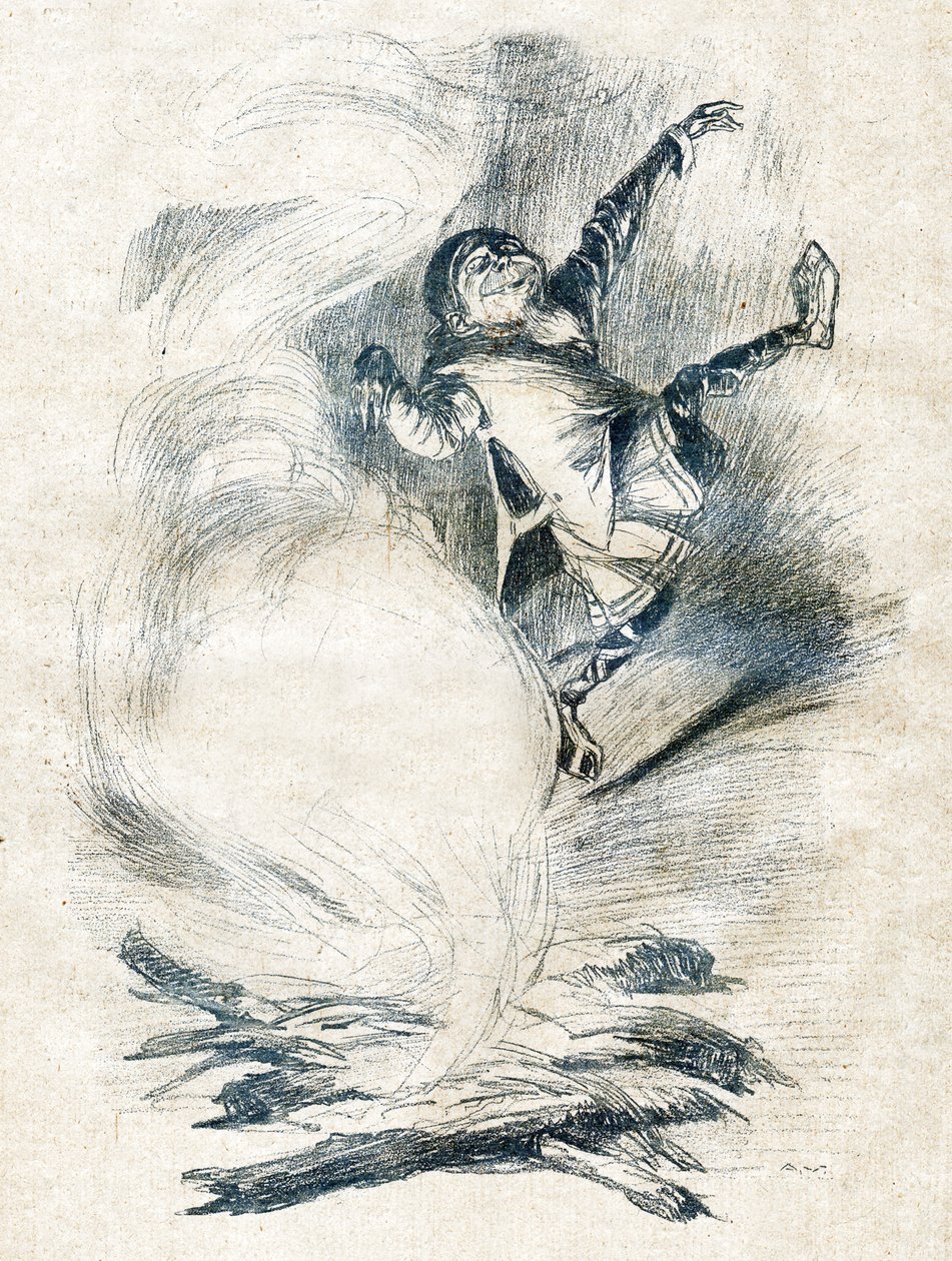 Tracassin Cüce. (Resim, yaklaşık 1910) by Unbekannter Künstler