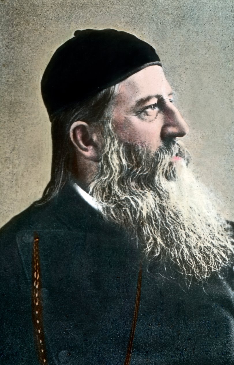 Söz yazarı ve Metodist vaiz Ernst Heinrich Gebhardt by Unbekannter Künstler