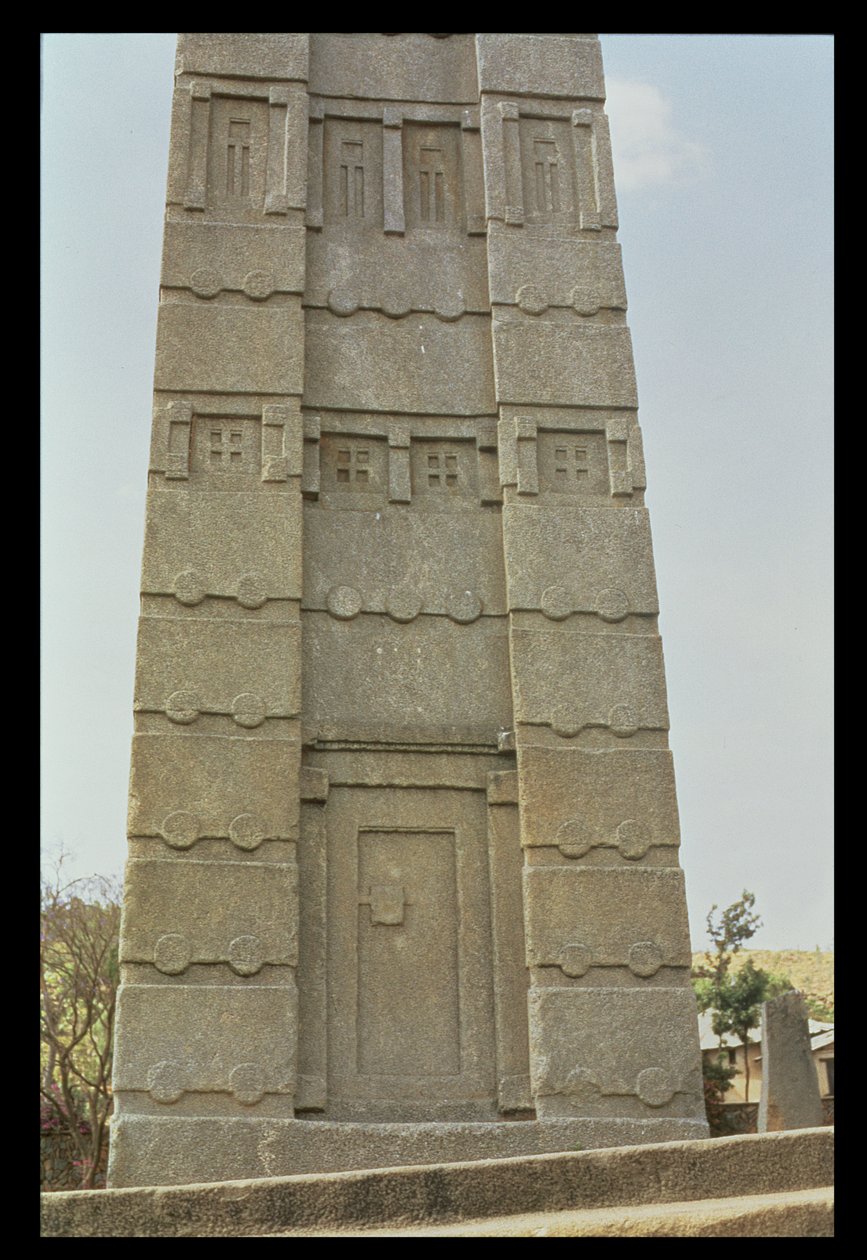 Kral Ezana steli, 4. yüzyıl (fotoğraf) by Unbekannt