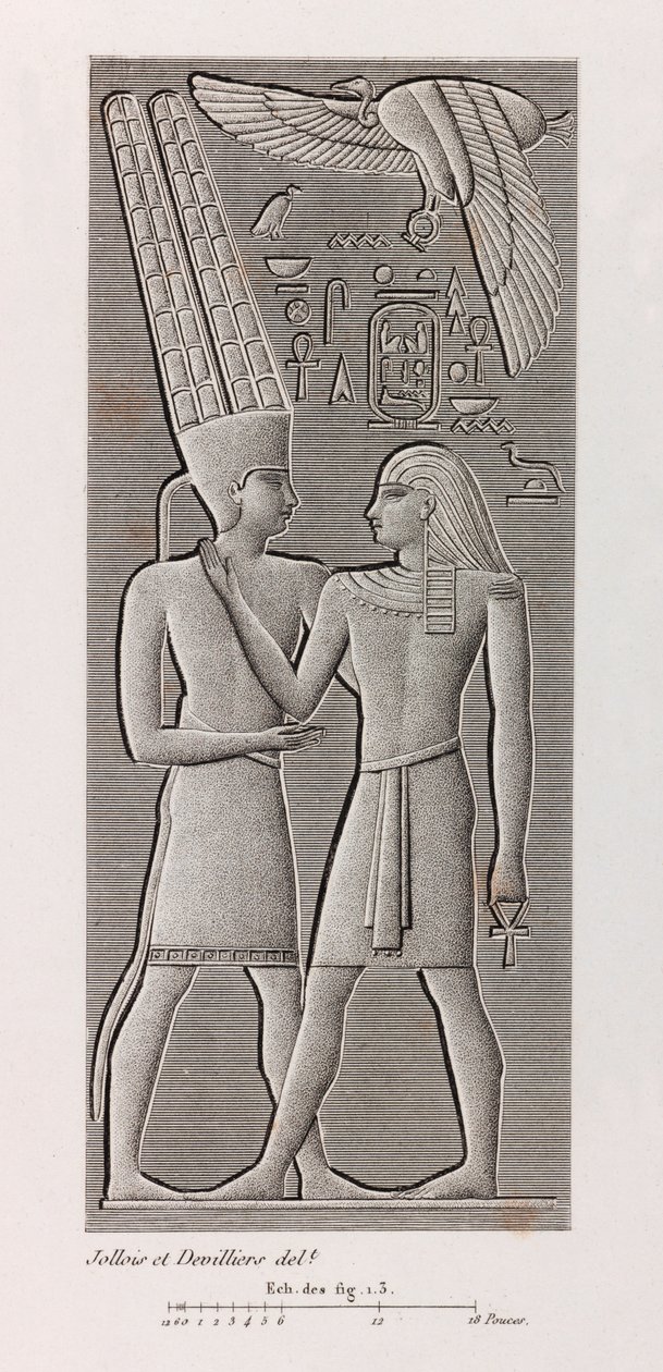 Teb, Karnak yakın çekim by Unbekannt