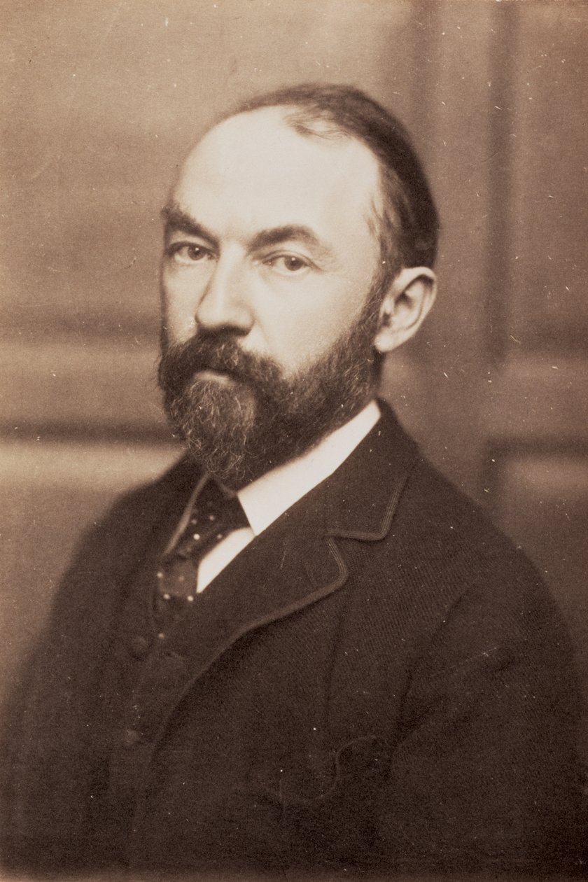 Thomas Hardy (1840-1928) (sepya fotoğrafı) by Unbekannt