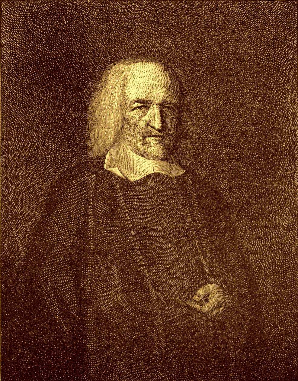 Thomas Hobbes (gravür) by Unbekannter Künstler