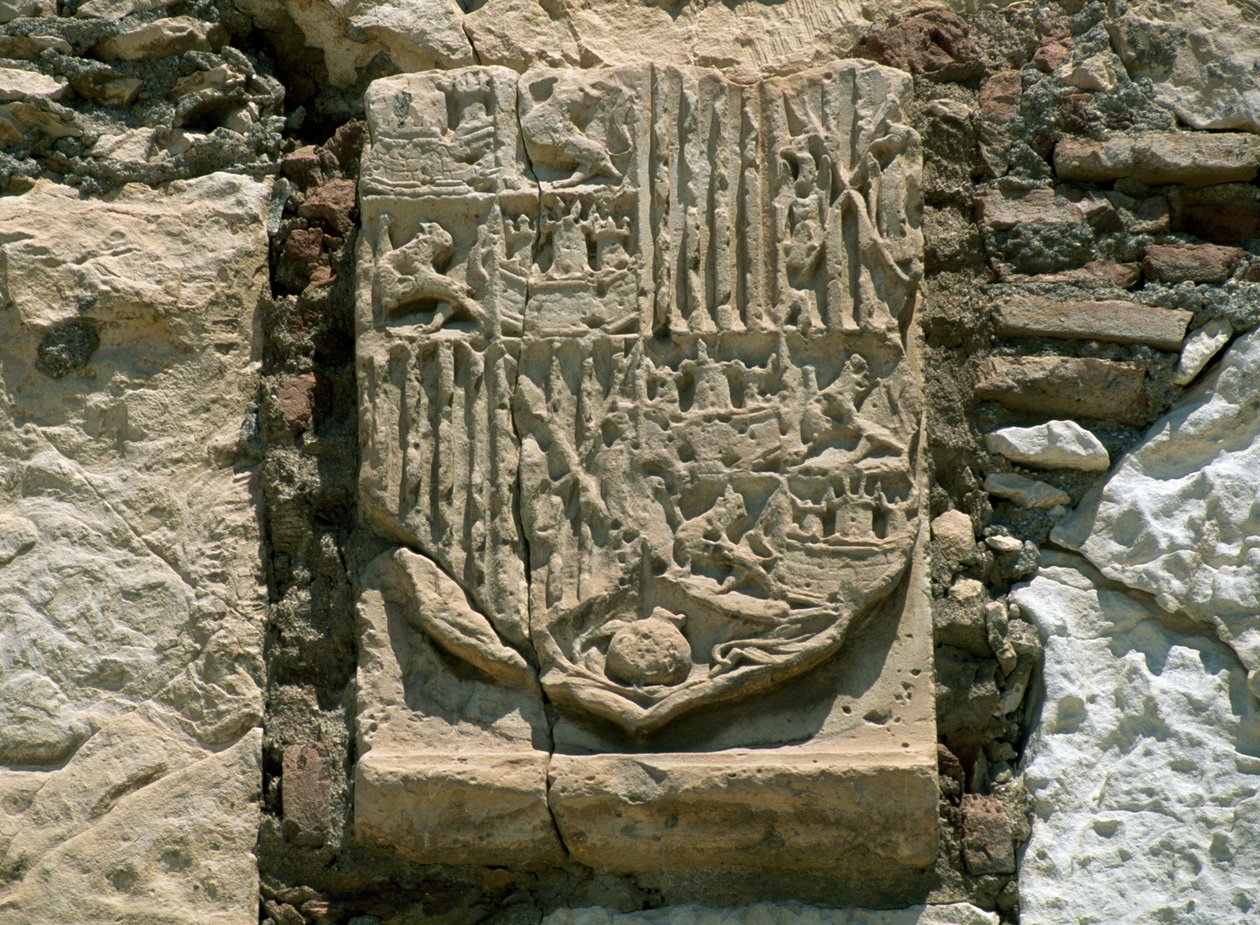 Saygı Kulesi, Almeria Alcazaba, Endülüs. Detay. by William M. Timlin