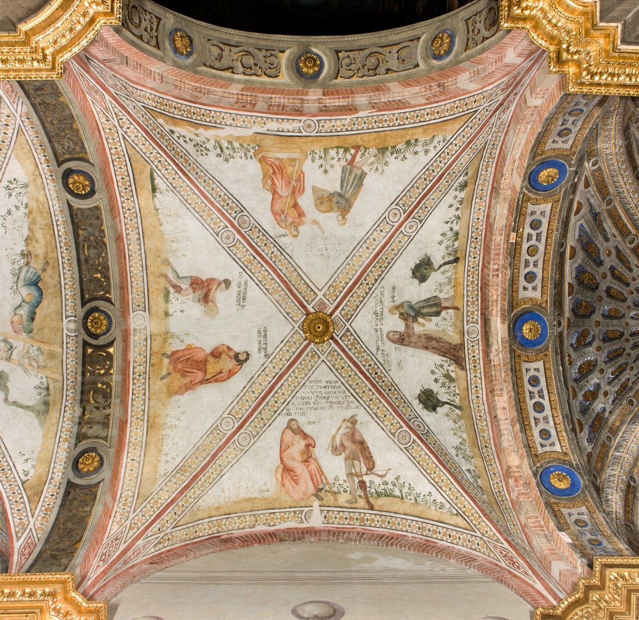 Güney üçüncü batı açıklığında transept, Isaac Exhaù