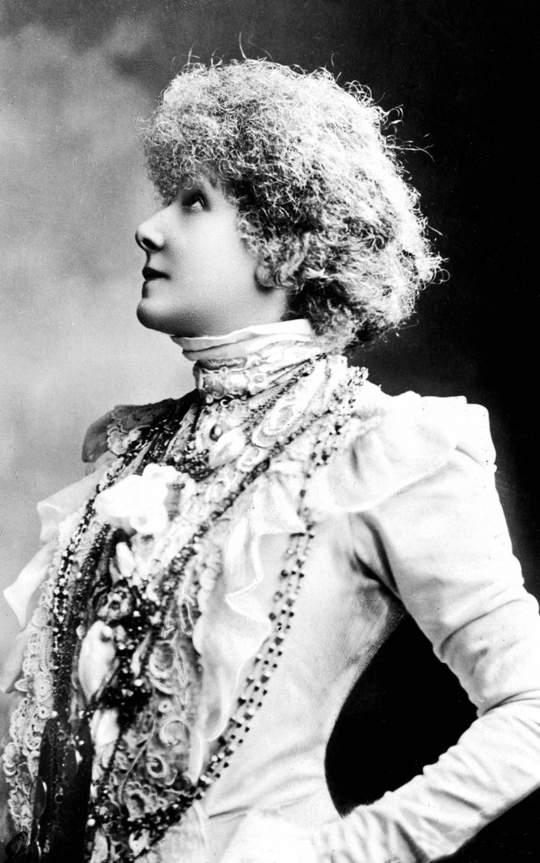 Birleşik Krallık : Oyuncu Sarah Bernhardt ( 22/9/1844-26/3/1923 ) by Unbekannt