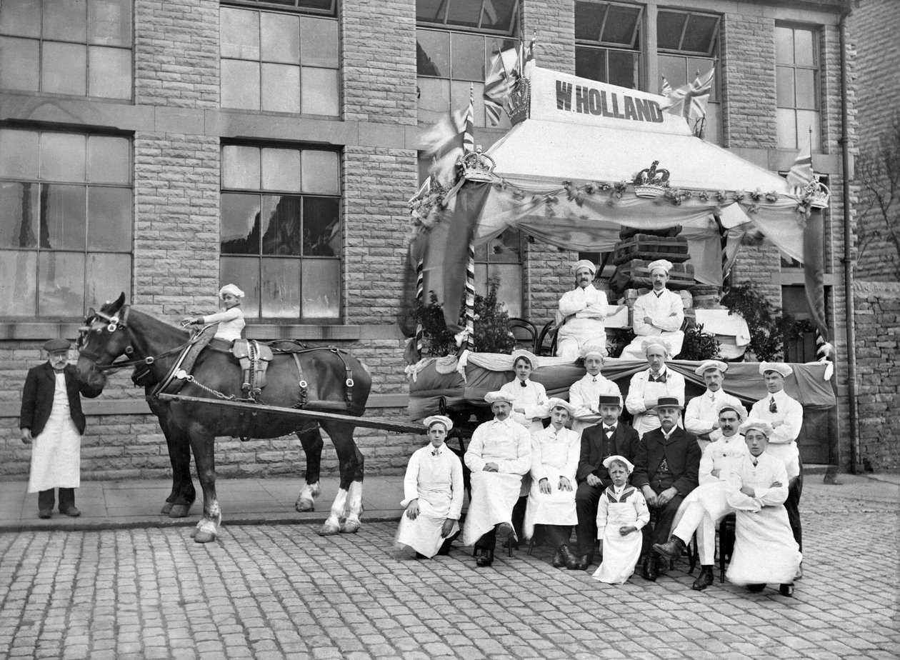 Birleşik Krallık : The Hollands Pie Carnival Float. Manchester, c1910 by Unbekannt