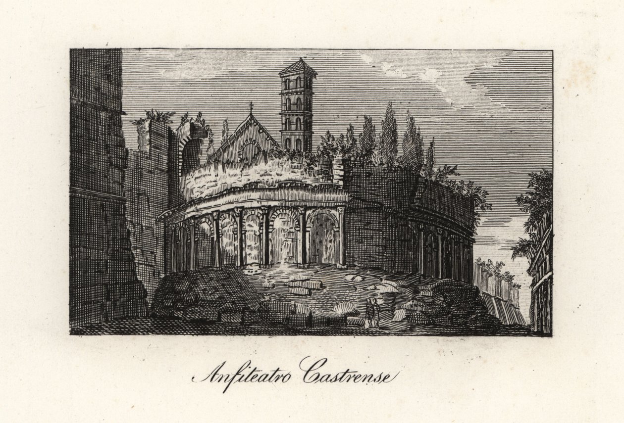 Amphitheatrum Castrense ve Aurelian Duvarları