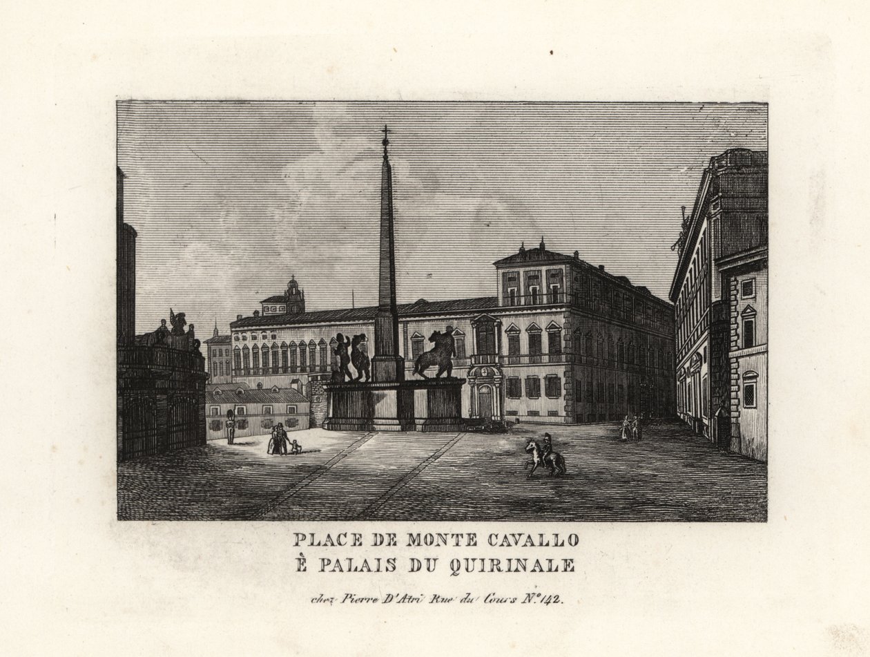 Quirinal Sarayı ve Meydanı, Palazzo del Quirinale ve Piazza del Quirinale, Roma
