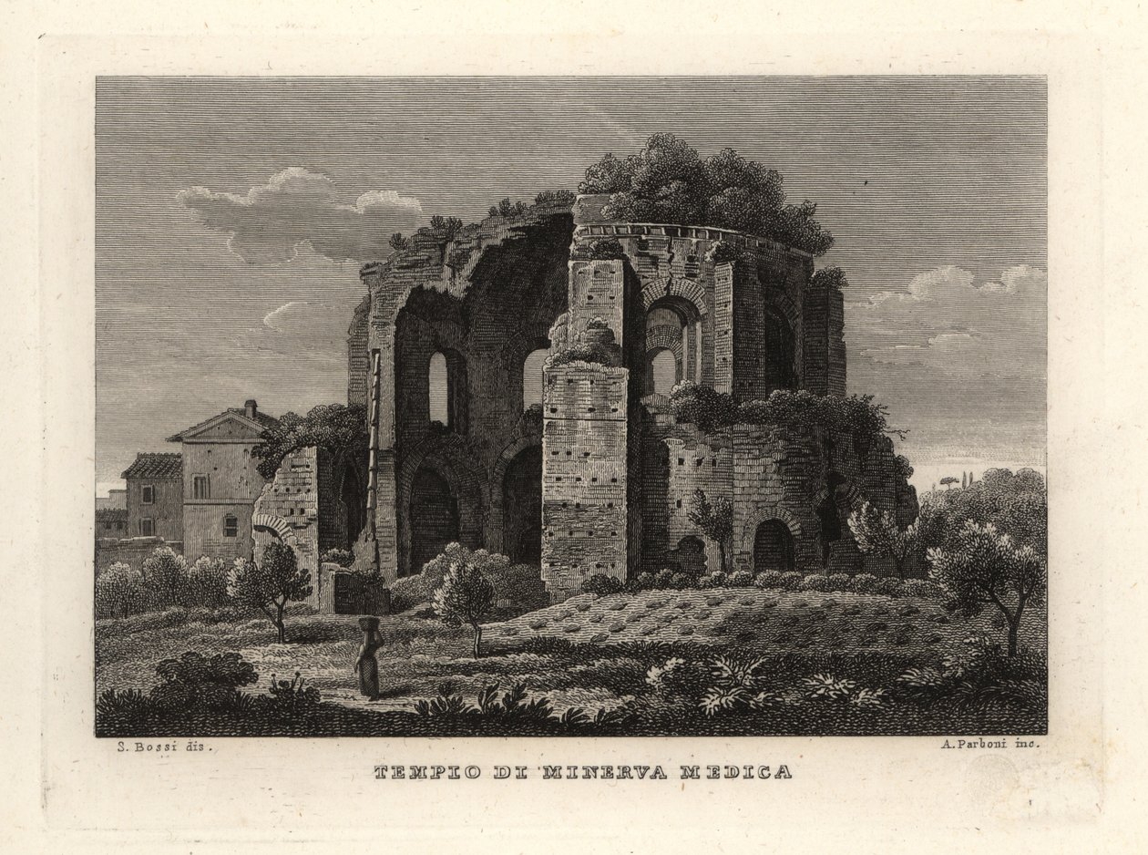 Minerva Medica Tapınağı, Tempio di Minerva Medica veya nymphaeum, Roma